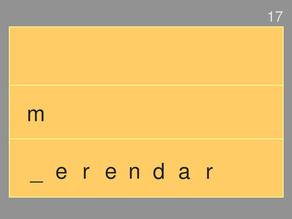 17 m _ e r e n d a r