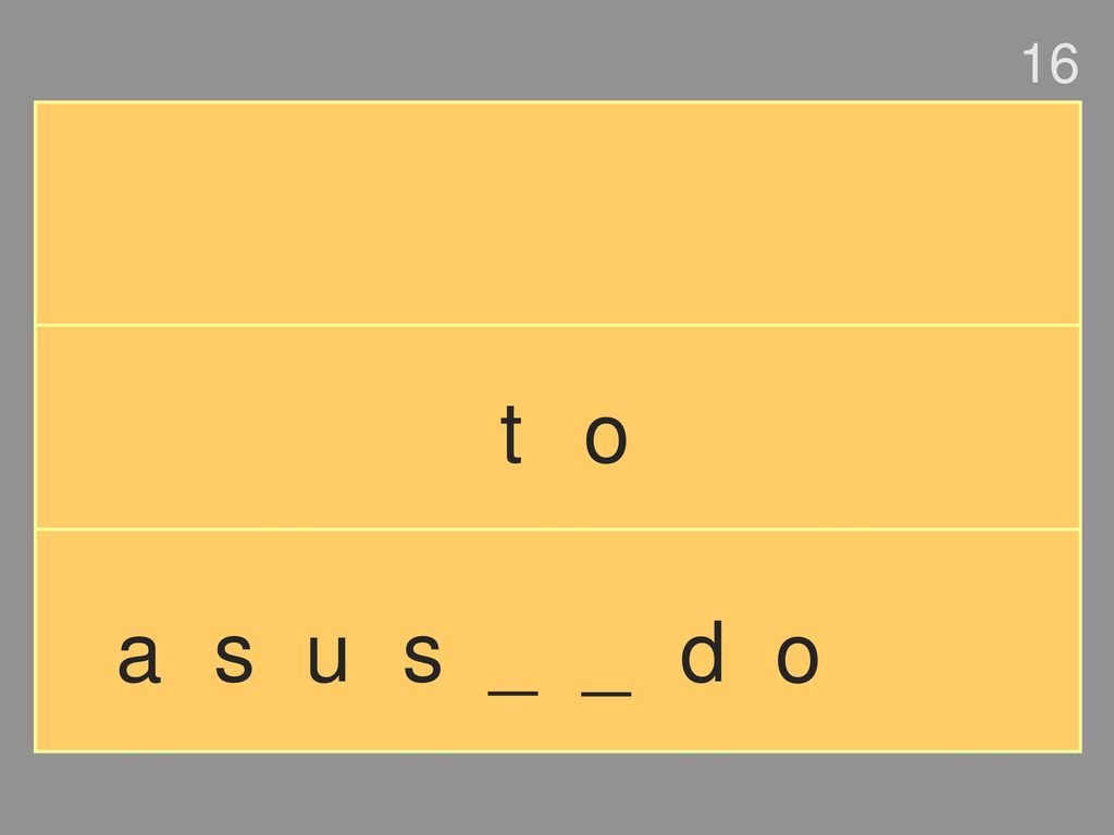 16 t o a s u s _ _ d o