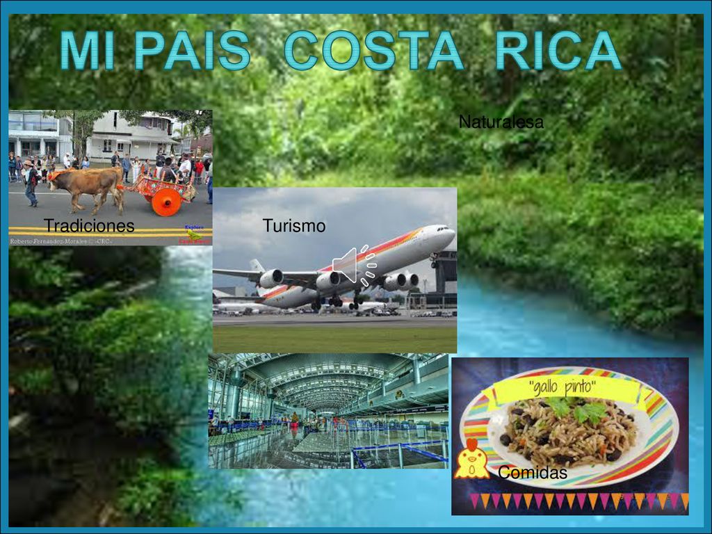 MI PAIS COSTA RICA ¿Qué pasa aquí Naturalesa Tradiciones Turismo