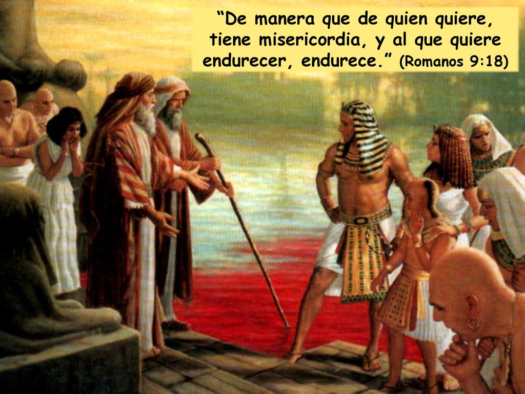 De manera que de quien quiere, tiene misericordia, y al que quiere endurecer, endurece. (Romanos 9:18)