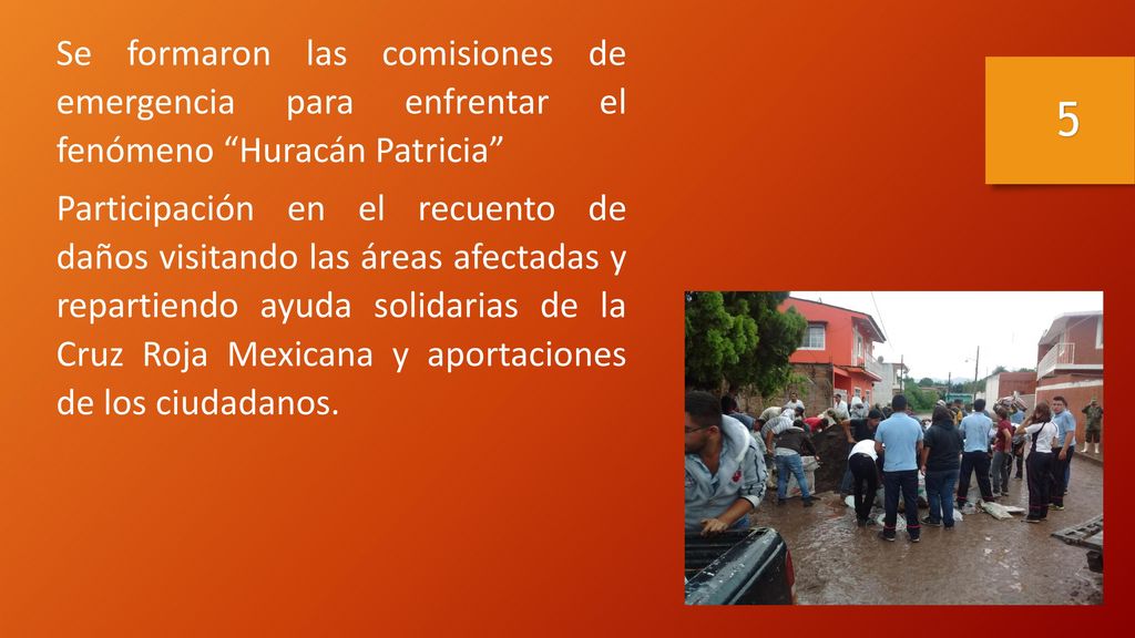 Se formaron las comisiones de emergencia para enfrentar el fenómeno Huracán Patricia