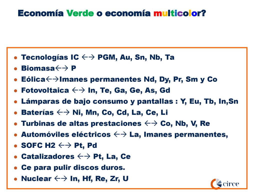 Economía Verde o economía multicolor