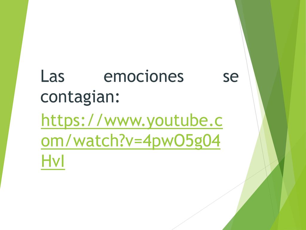 Las emociones se contagian: