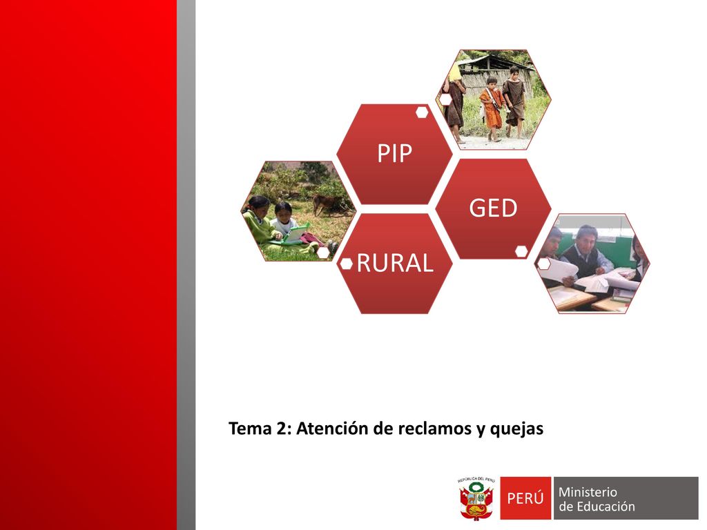 RURAL GED PIP Tema 2: Atención de reclamos y quejas