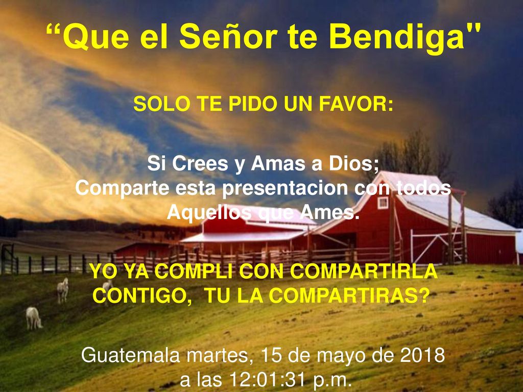 Comparte esta presentacion con todos YO YA COMPLI CON COMPARTIRLA