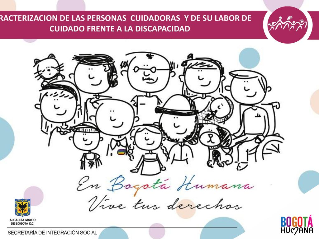 CARACTERIZACION DE LAS PERSONAS CUIDADORAS Y DE SU LABOR DE CUIDADO FRENTE A LA DISCAPACIDAD