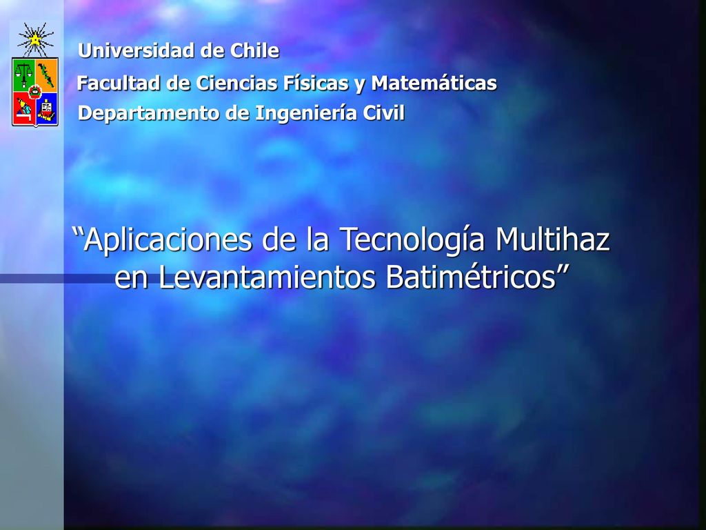 Universidad de Chile Facultad de Ciencias Físicas y Matemáticas. Departamento de Ingeniería Civil.