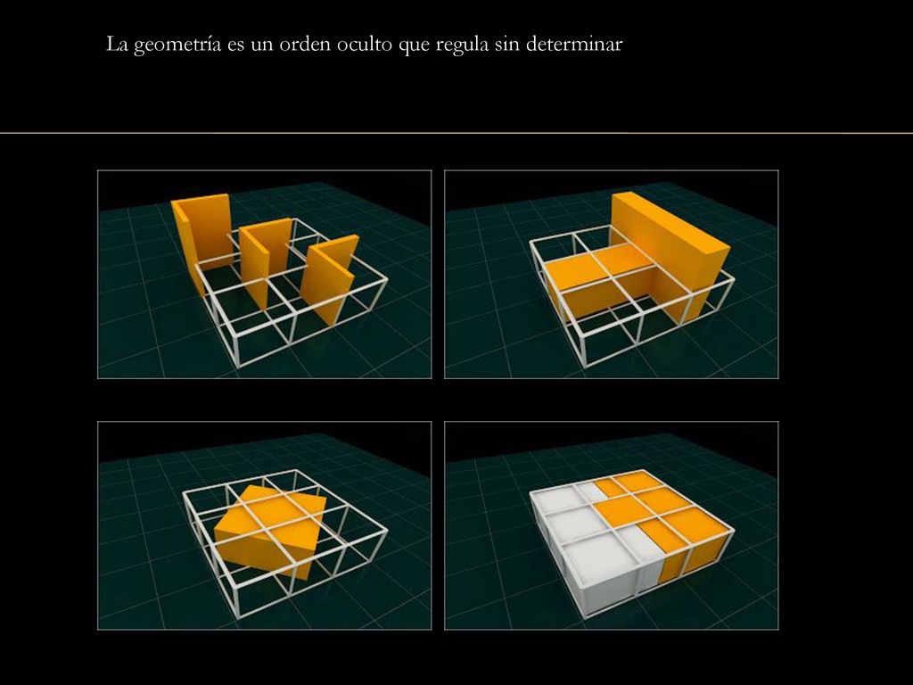 La geometría es un orden oculto que regula sin determinar