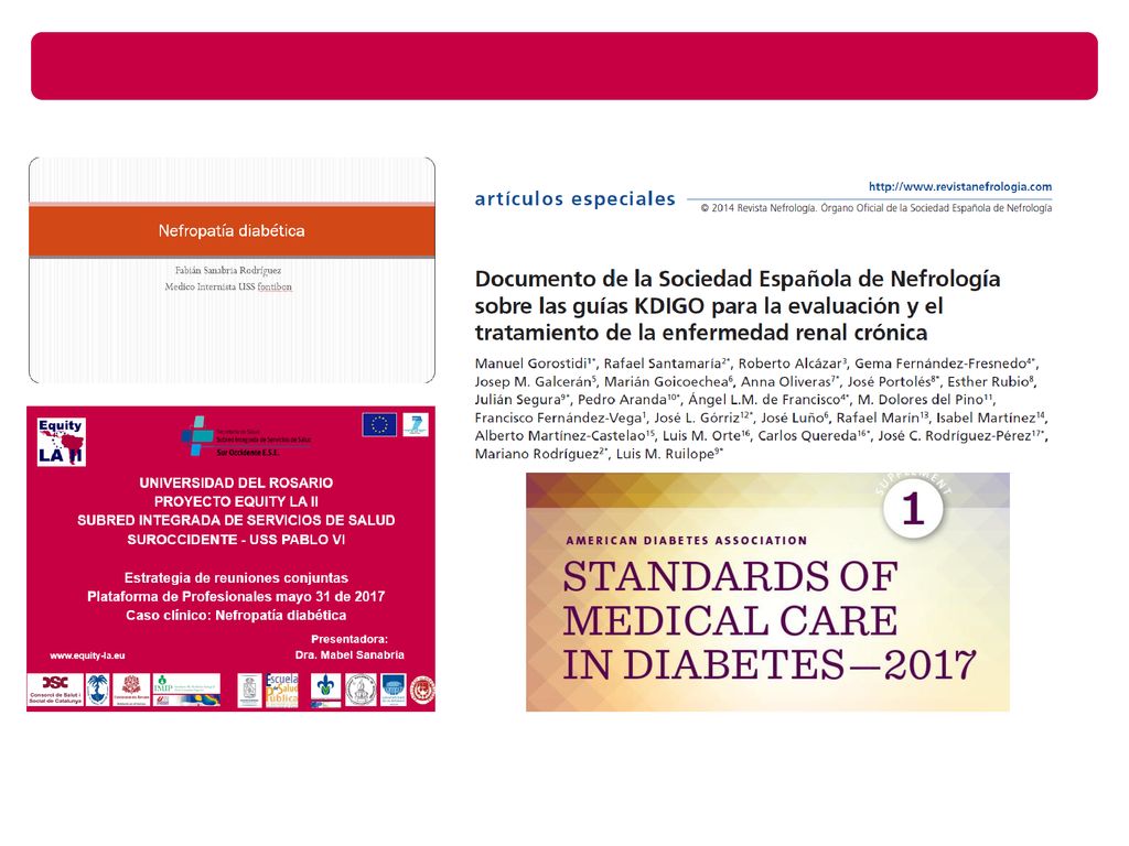 Ppt Educación medica continua /caso clínico / GPC para tema de nefropatía diabética