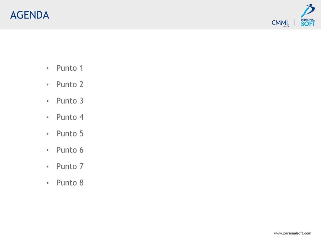 EXPOSITORES AGENDA Punto 1 Punto 2 Punto 3 Punto 4 Punto 5 Punto 6
