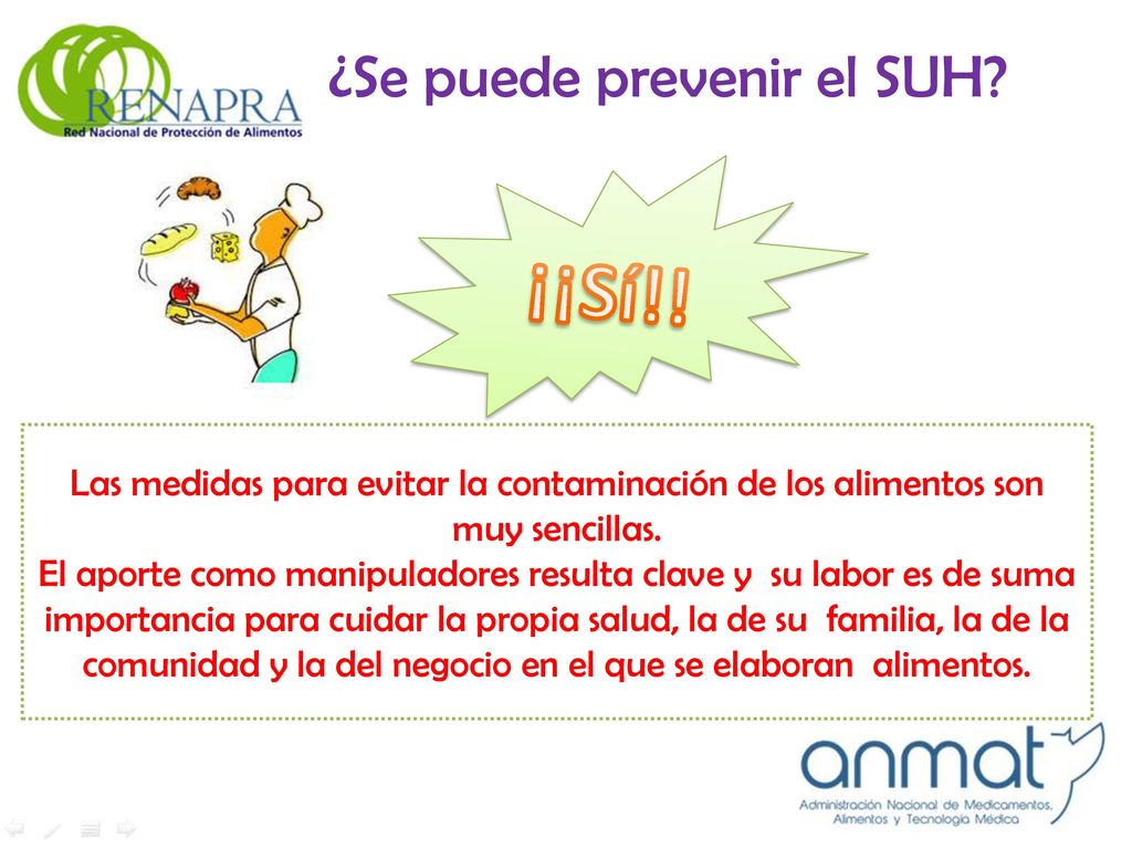 comunidad y la del negocio en el que se elaboran alimentos.