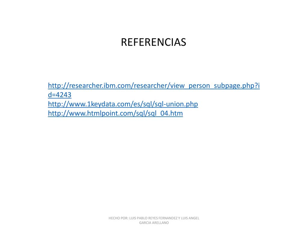 HECHO POR: LUIS PABLO REYES FERNANDEZ Y LUIS ANGEL GARCIA ARELLANO