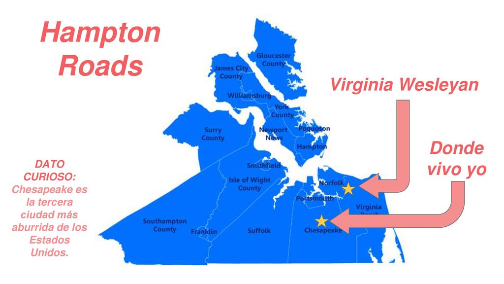 Chesapeake es la tercera ciudad más aburrida de los Estados Unidos.