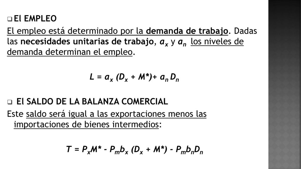 T = PxM* - Pmbx (Dx + M*) - PmbnDn