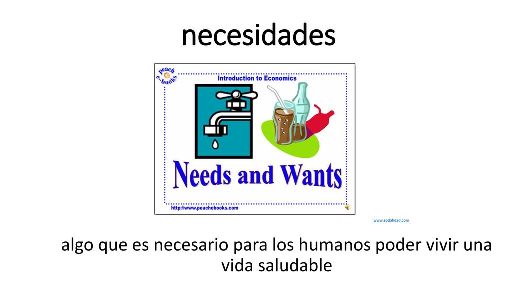 algo que es necesario para los humanos poder vivir una vida saludable