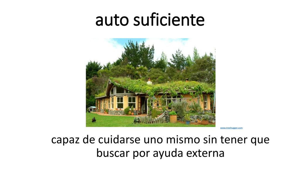capaz de cuidarse uno mismo sin tener que buscar por ayuda externa