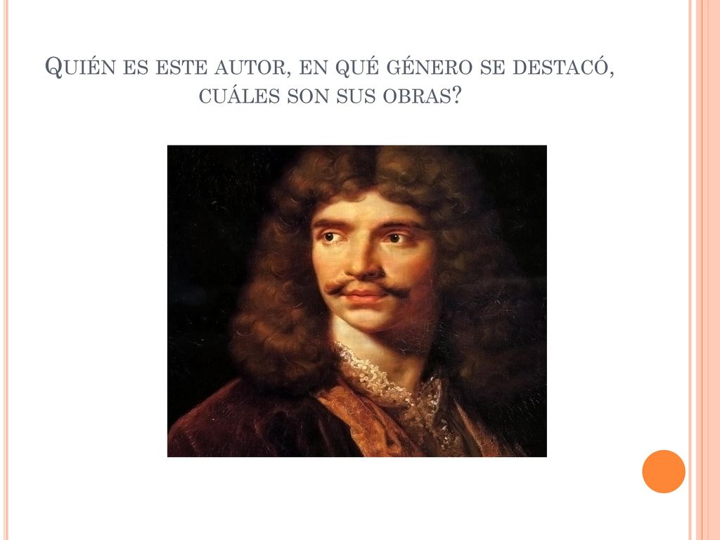 Quién es este autor, en qué género se destacó, cuáles son sus obras