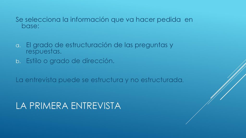 Se selecciona la información que va hacer pedida en base: