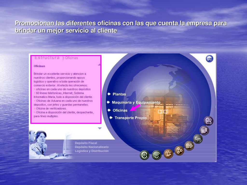 Promocionan las diferentes oficinas con las que cuenta la empresa para brindar un mejor servicio al cliente