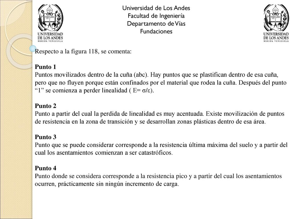 Universidad de Los Andes Facultad de Ingeniería Departamento de Vías