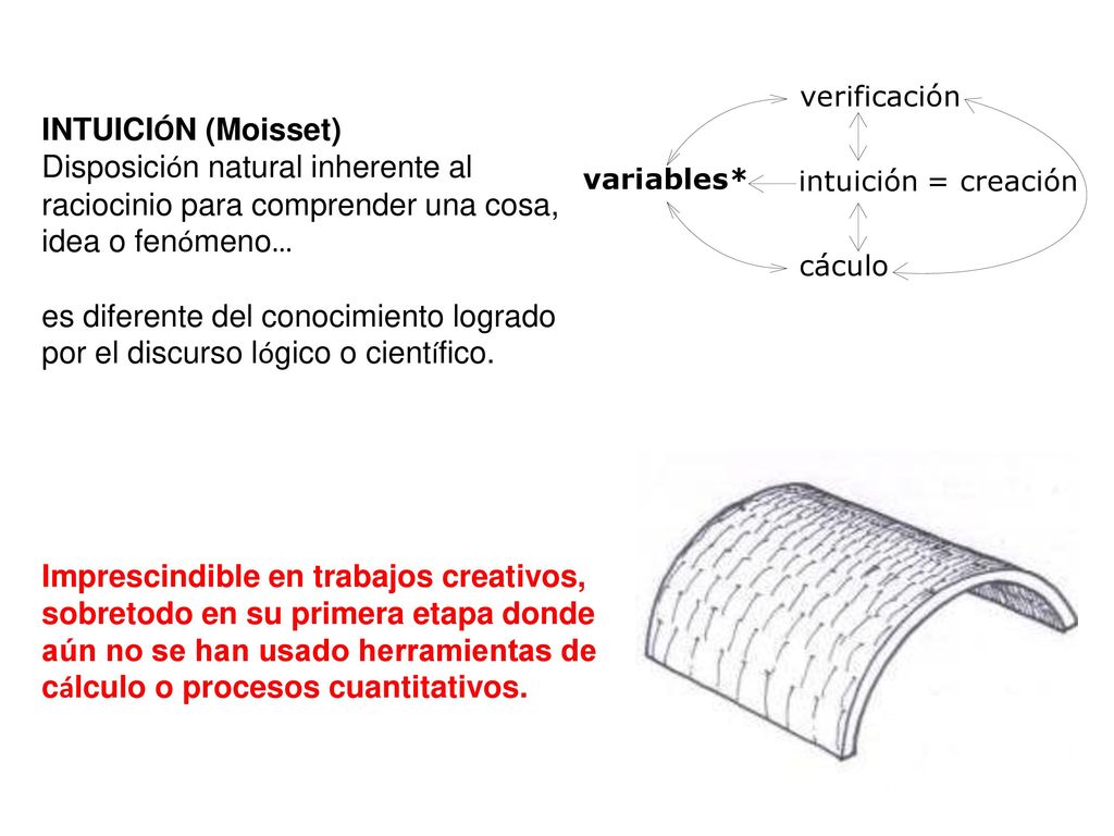INTUICIÓN (Moisset) Disposición natural inherente al raciocinio para comprender una cosa, idea o fenómeno…