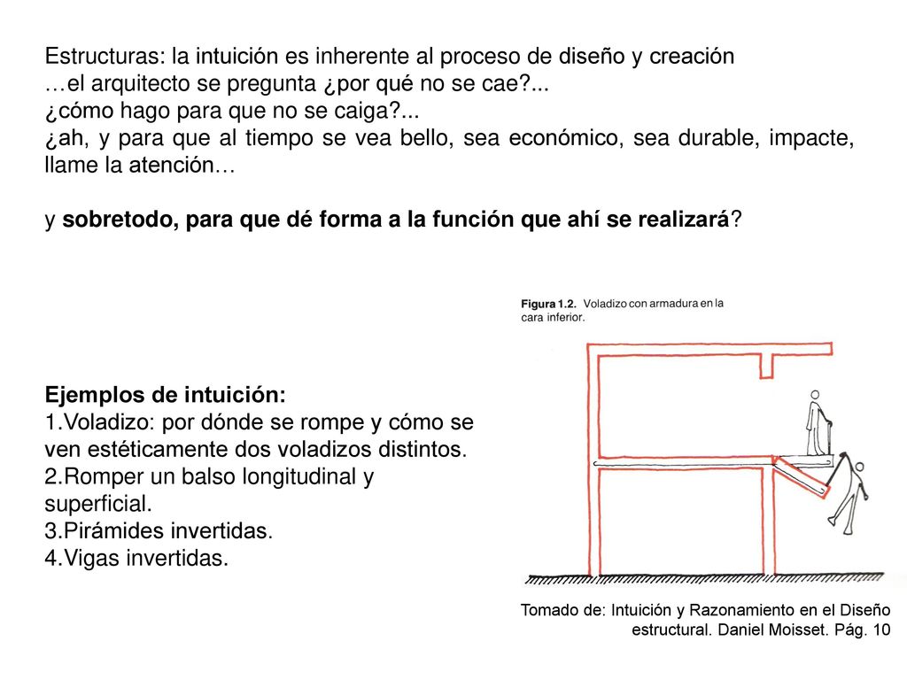 Estructuras: la intuición es inherente al proceso de diseño y creación