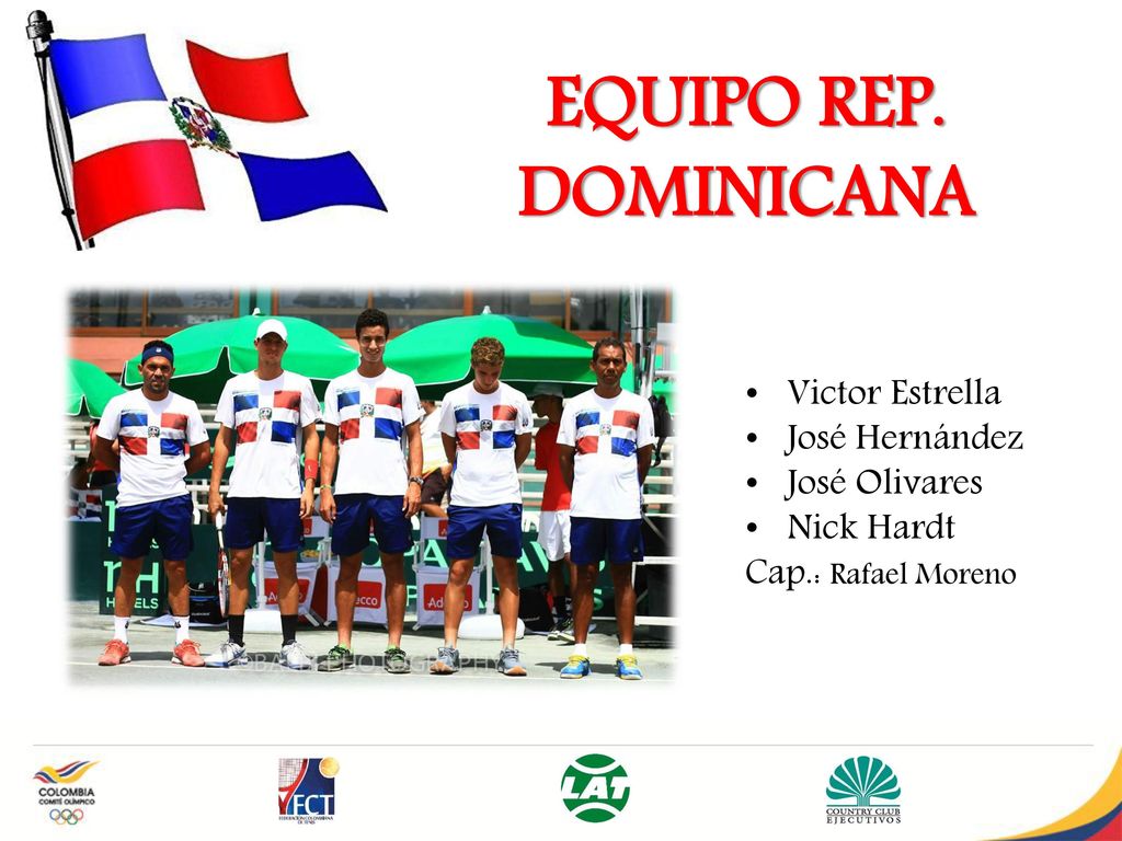 EQUIPO REP. DOMINICANA Victor Estrella José Hernández José Olivares