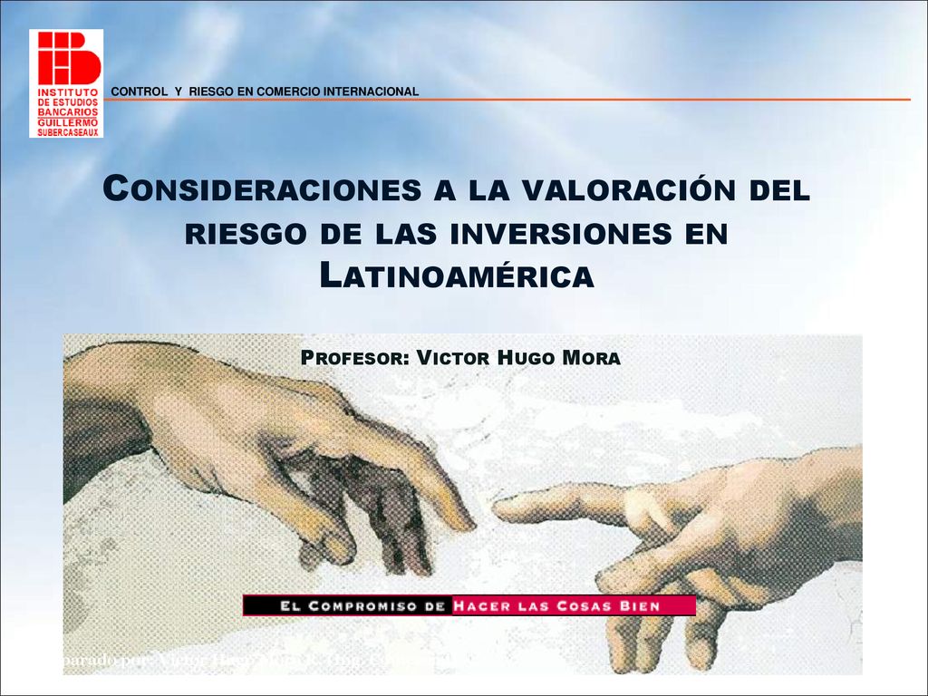 Preparado por: Victor Hugo Mora R. (Ing. Comercial)