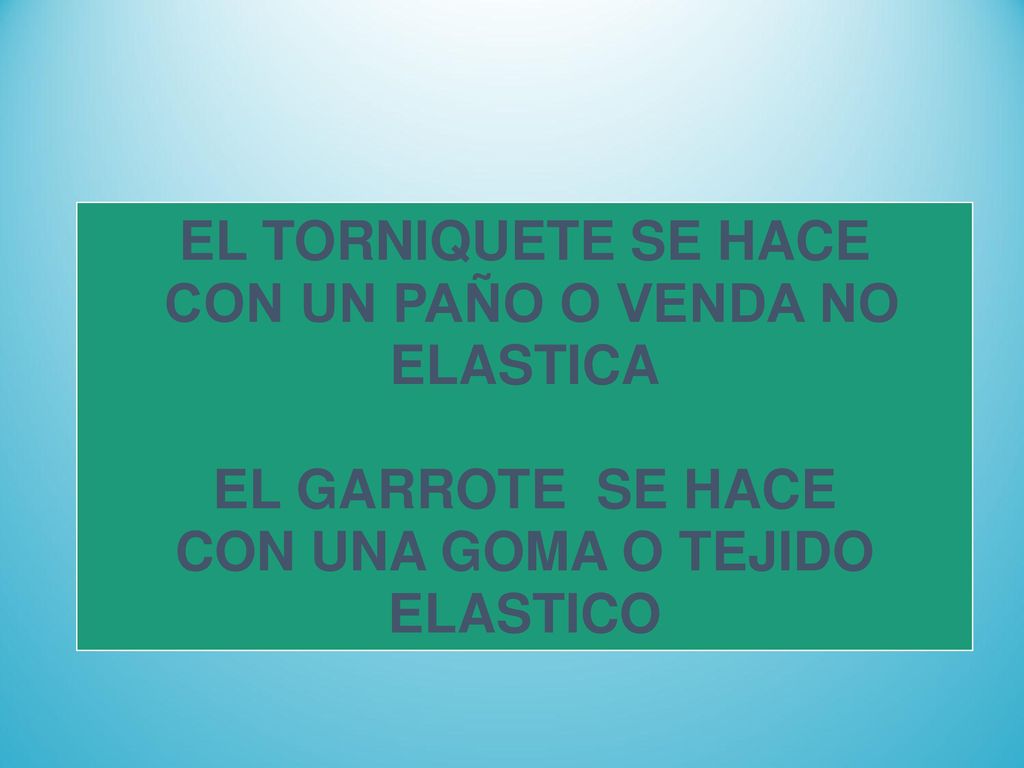 CON UN PAÑO O VENDA NO ELASTICA CON UNA GOMA O TEJIDO ELASTICO