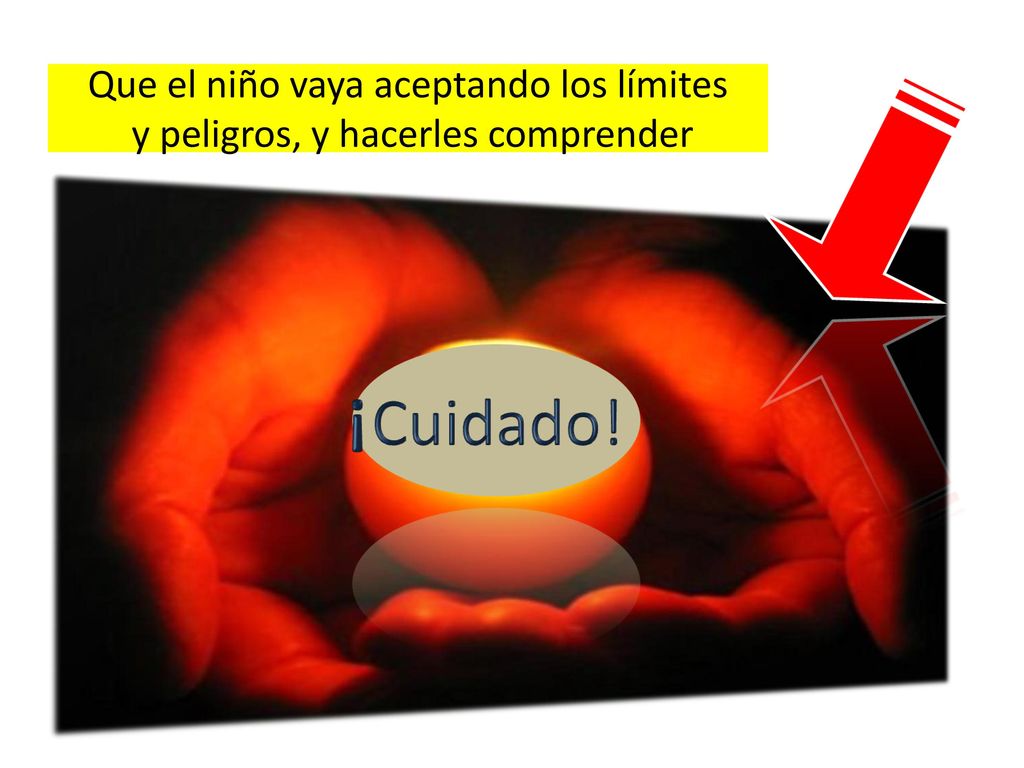 Que el niño vaya aceptando los límites y peligros, y hacerles comprender