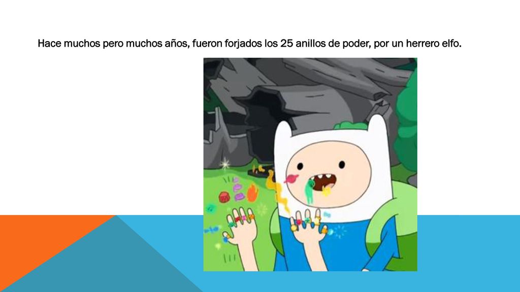 Hace muchos pero muchos años, fueron forjados los 25 anillos de poder, por un herrero elfo.