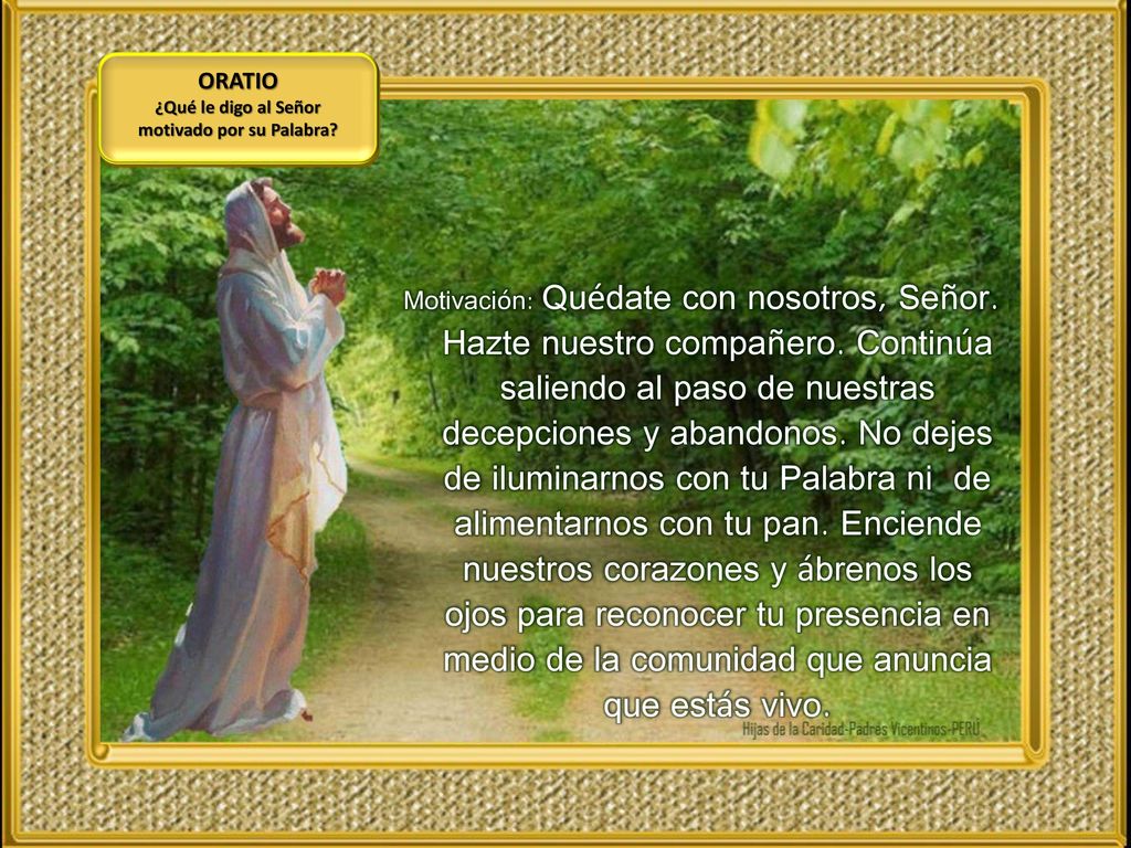 ¿Qué le digo al Señor motivado por su Palabra