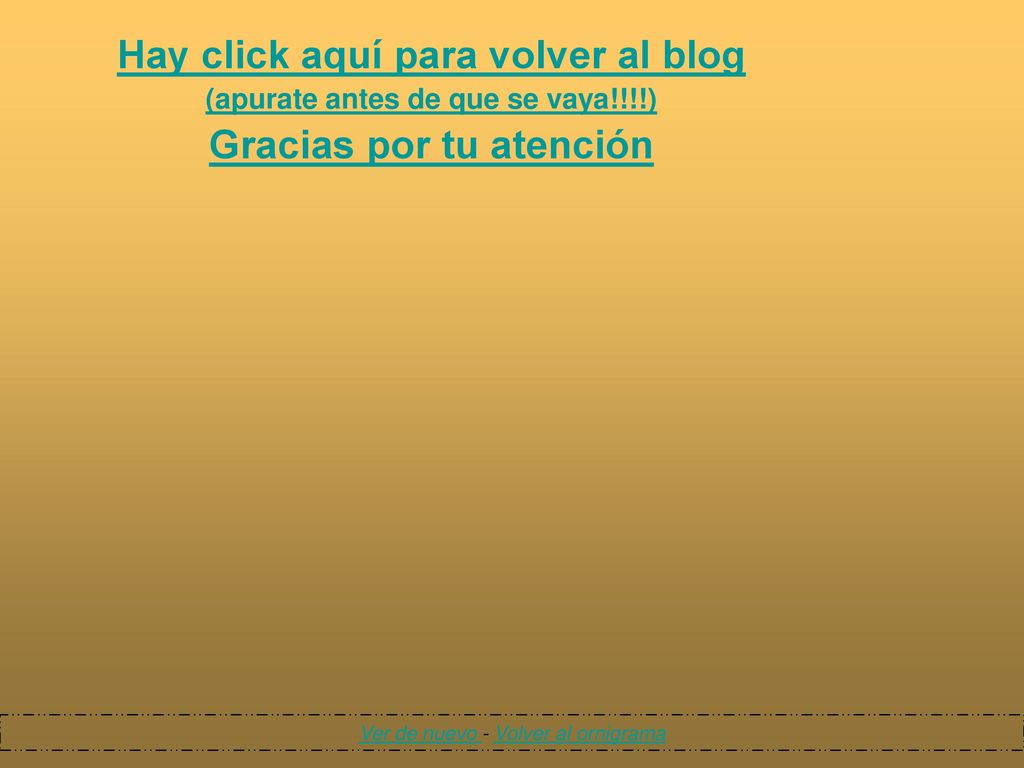 Hay click aquí para volver al blog Gracias por tu atención