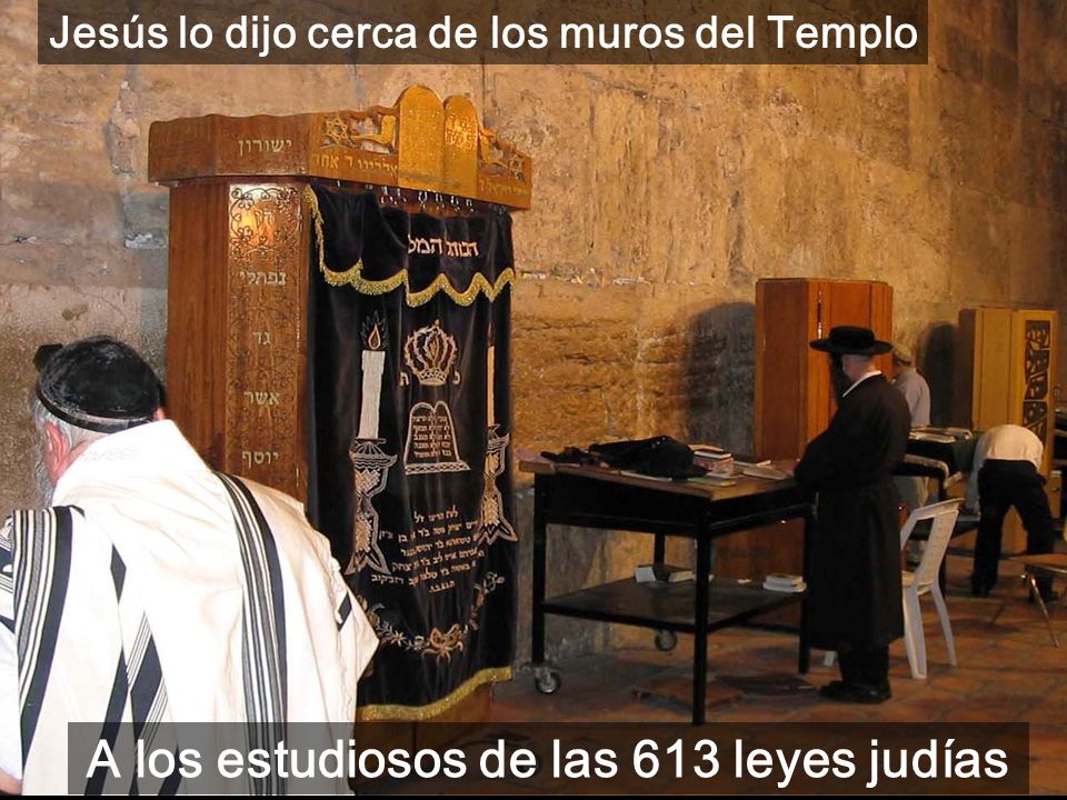 A los estudiosos de las 613 leyes judías