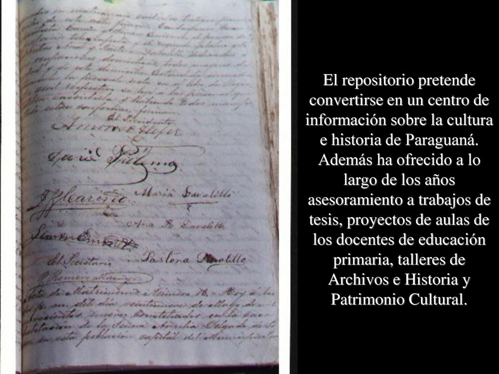 El repositorio pretende convertirse en un centro de información sobre la cultura e historia de Paraguaná.