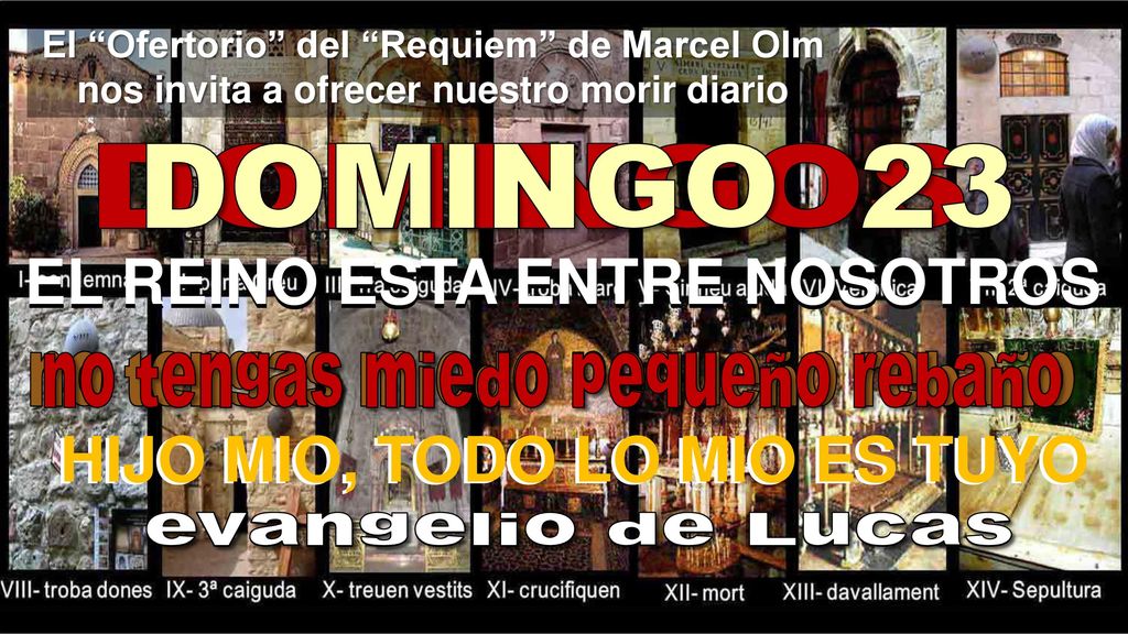 EL REINO ESTA ENTRE NOSOTROS EL REINO ESTA ENTRE NOSOTROS