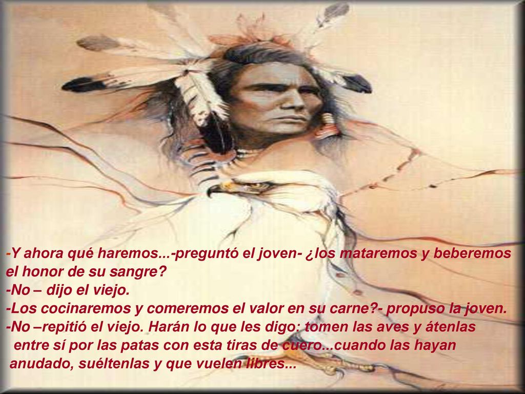 -Y ahora qué haremos...-preguntó el joven- ¿los mataremos y beberemos
