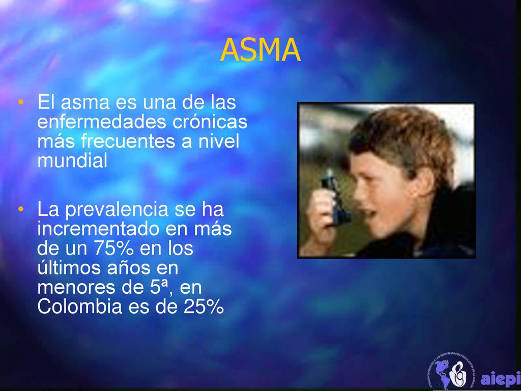 ASMA El asma es una de las enfermedades crónicas más frecuentes a nivel mundial.