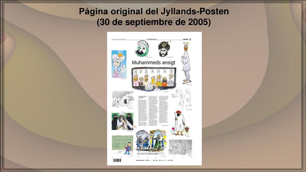 Página original del Jyllands-Posten (30 de septiembre de 2005)