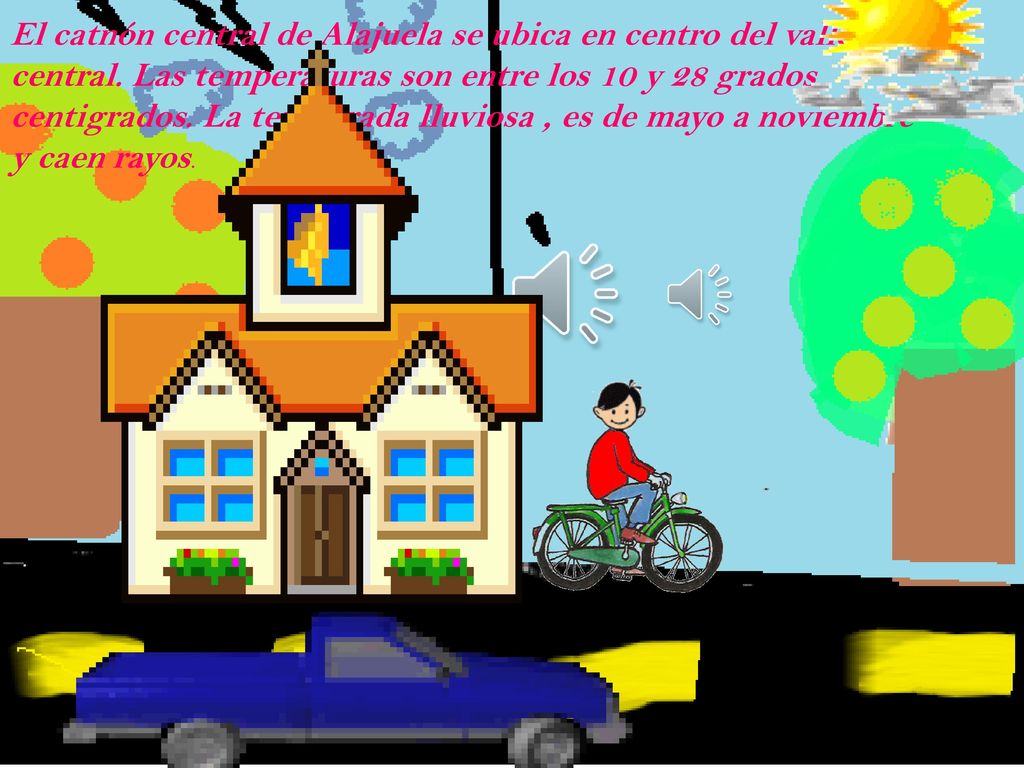 El catnón central de Alajuela se ubica en centro del valle central