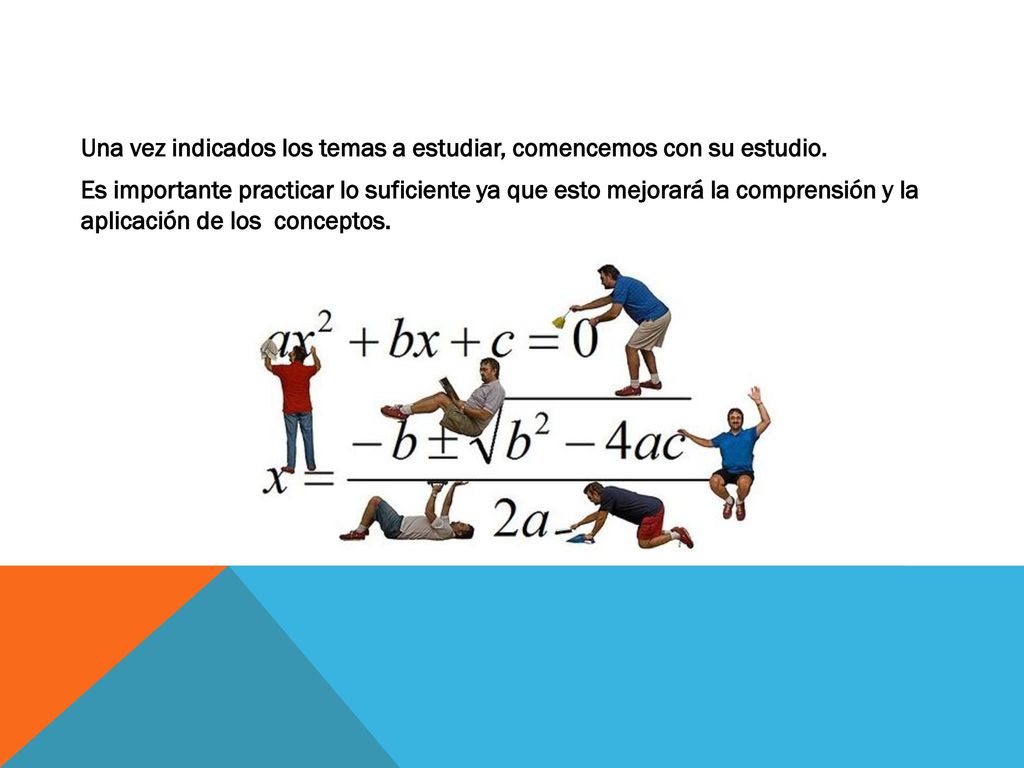 Una vez indicados los temas a estudiar, comencemos con su estudio