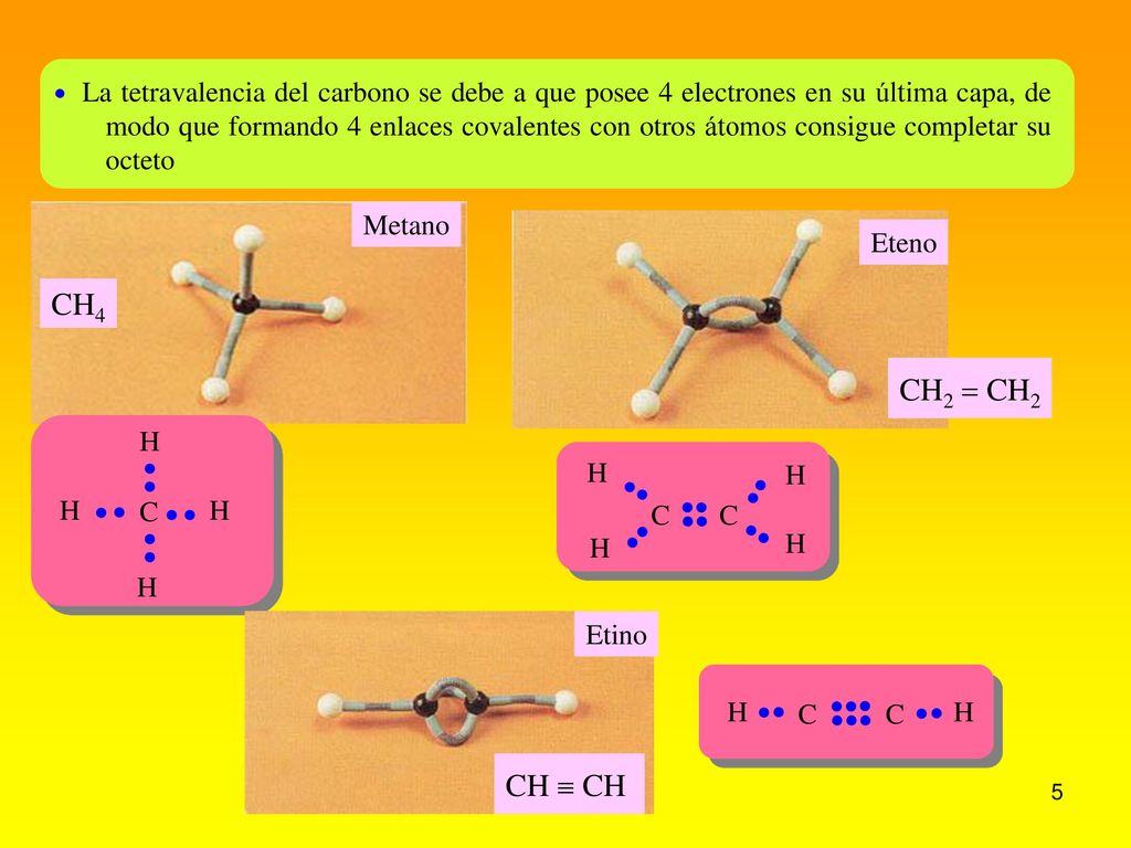 La tetravalencia del carbono se debe a que posee 4 electrones en su última capa, de modo que formando 4 enlaces covalentes con otros átomos consigue completar su octeto