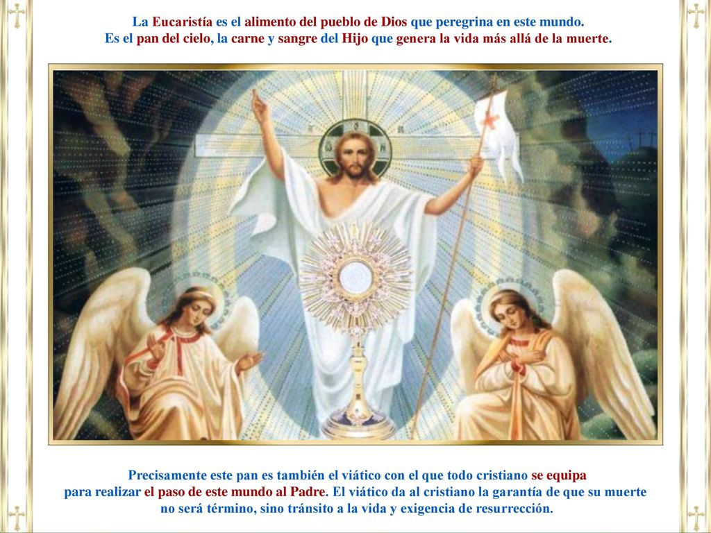 no será término, sino tránsito a la vida y exigencia de resurrección.