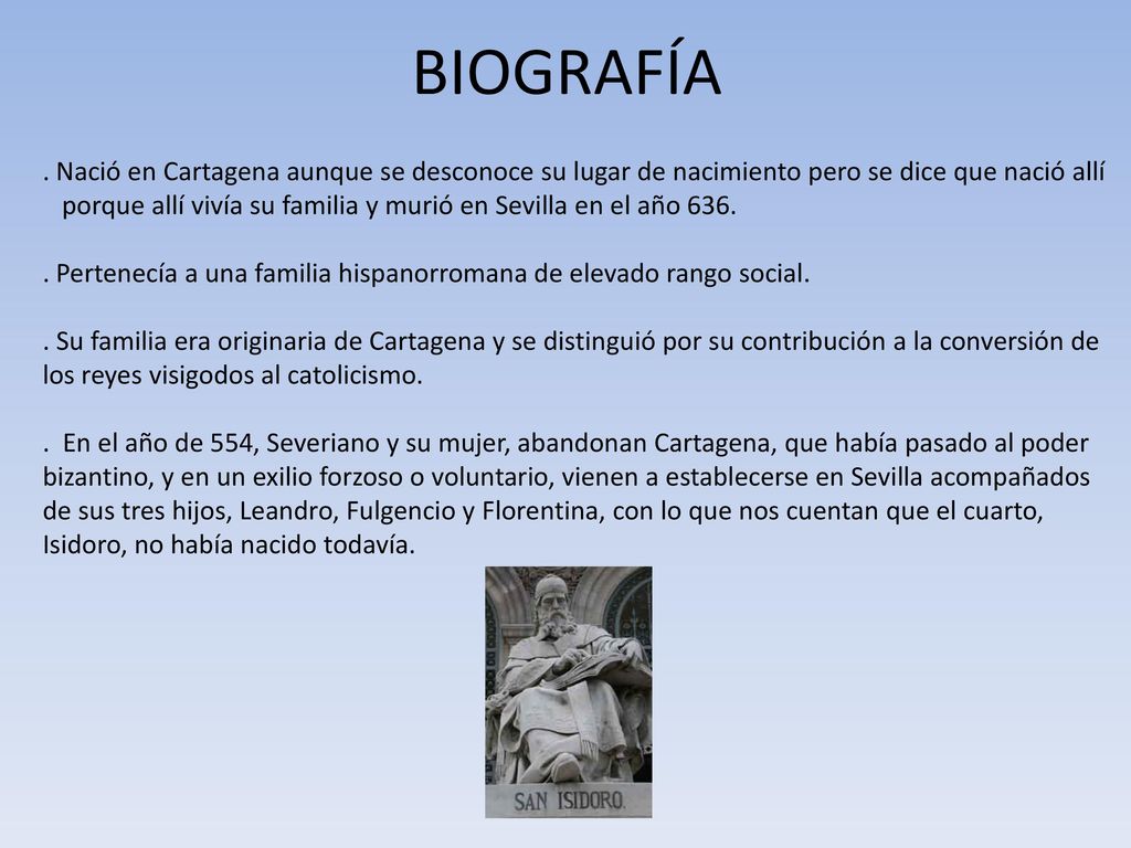BIOGRAFÍA . Nació en Cartagena aunque se desconoce su lugar de nacimiento pero se dice que nació allí.
