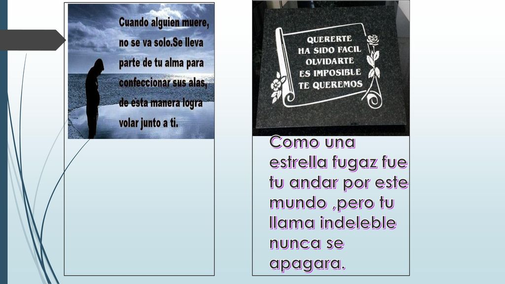 Como una estrella fugaz fue tu andar por este mundo ,pero tu llama indeleble nunca se apagara.