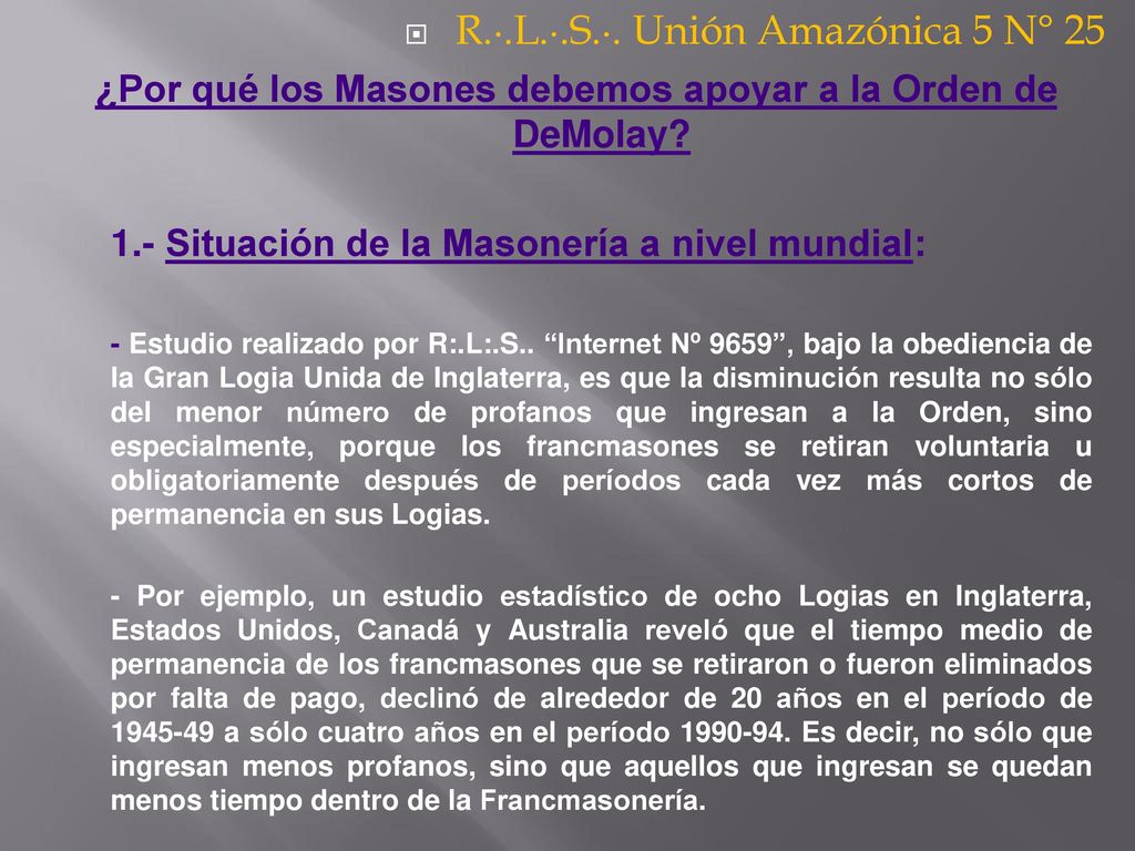 ¿Por qué los Masones debemos apoyar a la Orden de DeMolay
