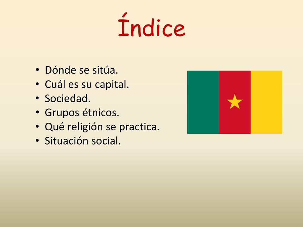 Índice Dónde se sitúa. Cuál es su capital. Sociedad. Grupos étnicos.