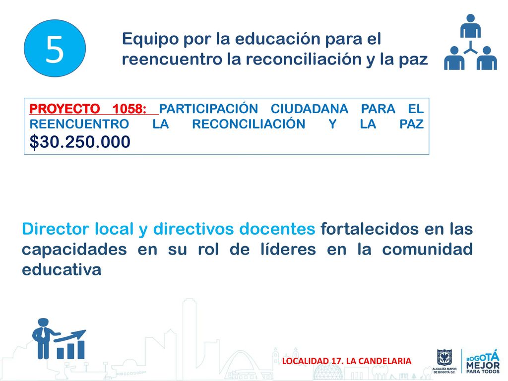 5 Equipo por la educación para el reencuentro la reconciliación y la paz.