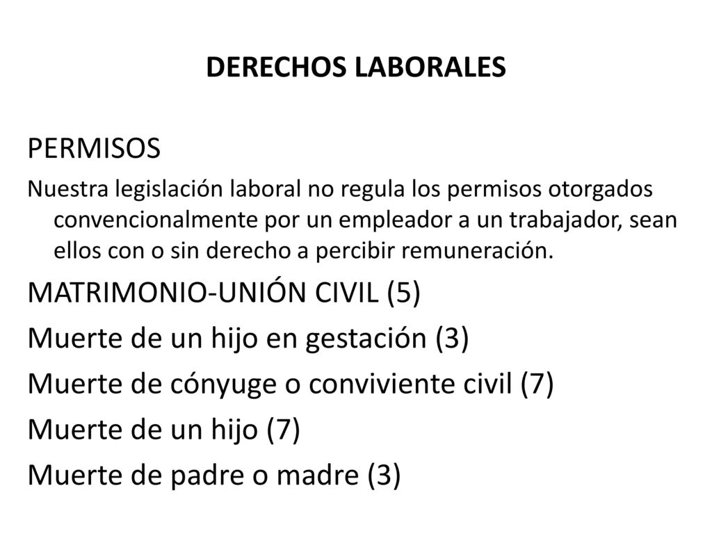 MATRIMONIO-UNIÓN CIVIL (5) Muerte de un hijo en gestación (3)
