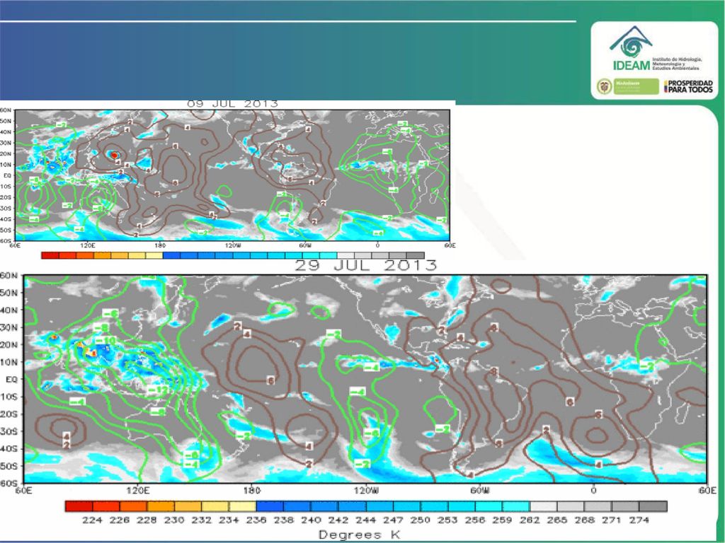 Se esta dando inicio a una fase convectiva de la MJO.